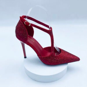 high-heeled shoes